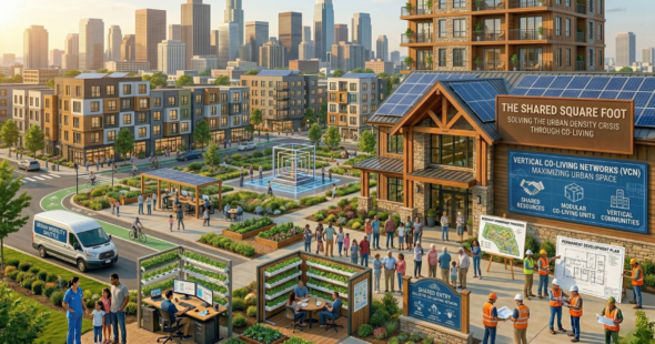The Shared Square Foot: Solving the Urban Housing Crisis Through Co-Living