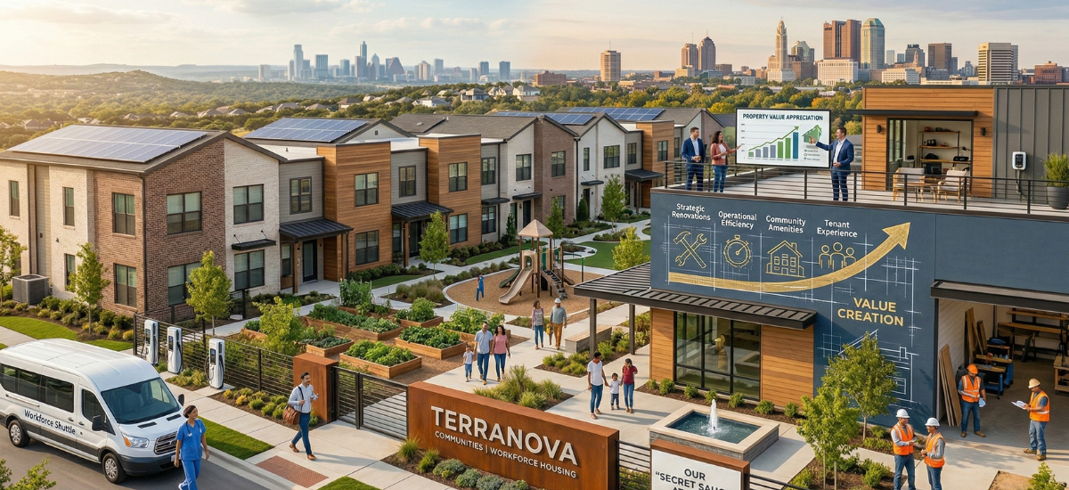 The TerraNova Playbook: Our “Secret Sauce” for Forcing Appreciation in Workforce Housing