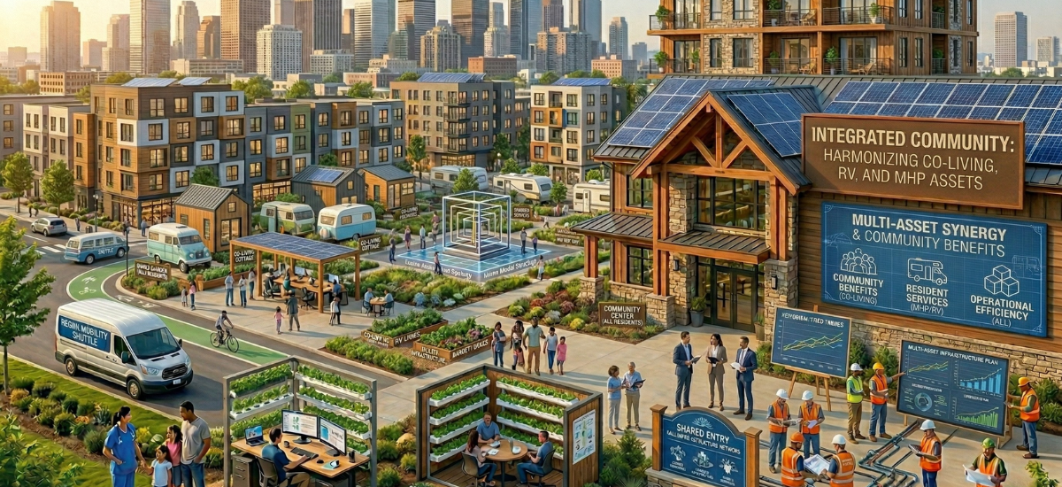 The Yield in the Niches: Comparing ROI Across RV, MHP, and Co-Living Asset